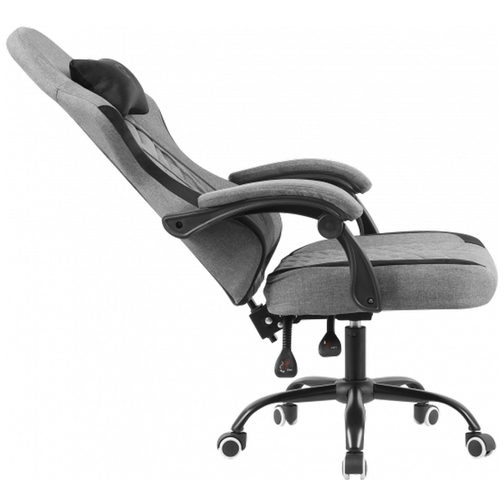Крісло ігрове GT Racer X-2729 Dark Gray (X-2729 Fabric Dark Gray) - зображення 5