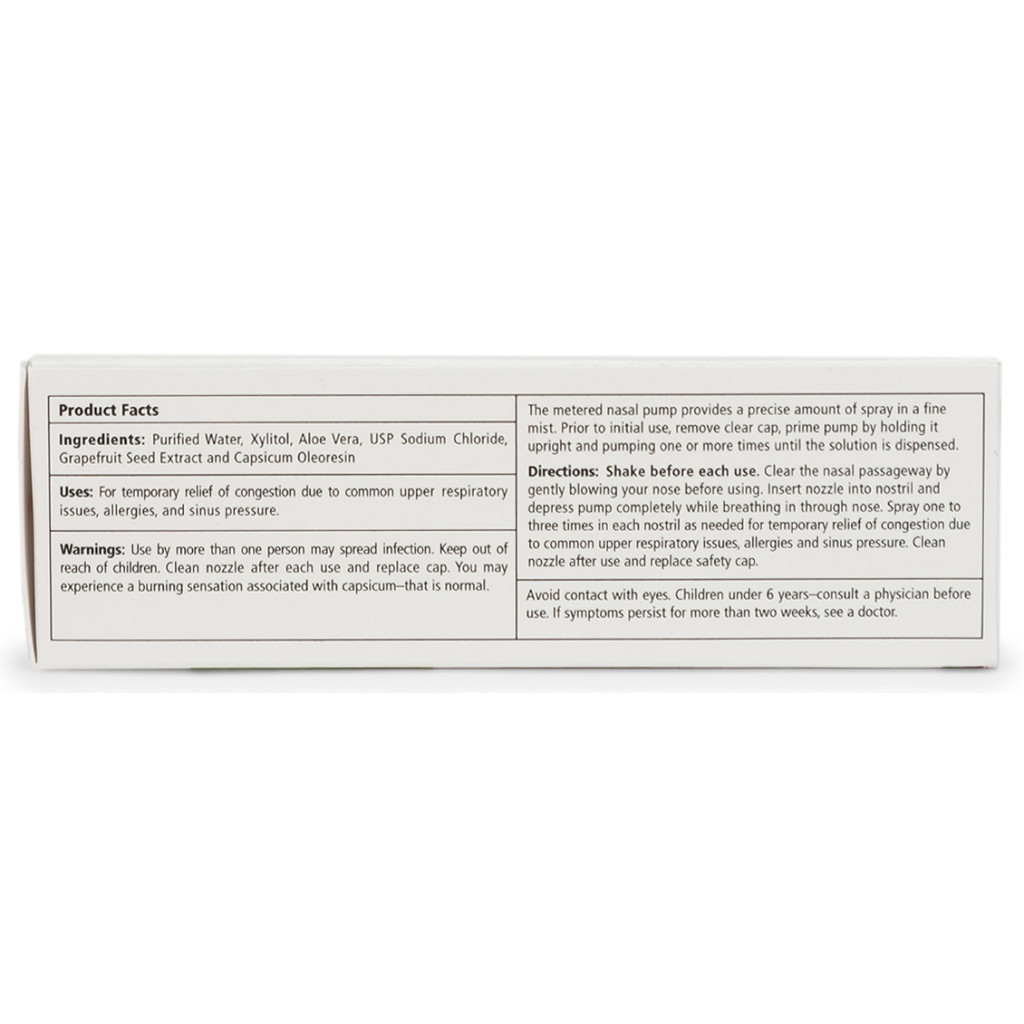 Мінерали Xlear Макс назальний спрей з ксилітом та стручковим перцем 45 мл (700596000193) - изображение 3