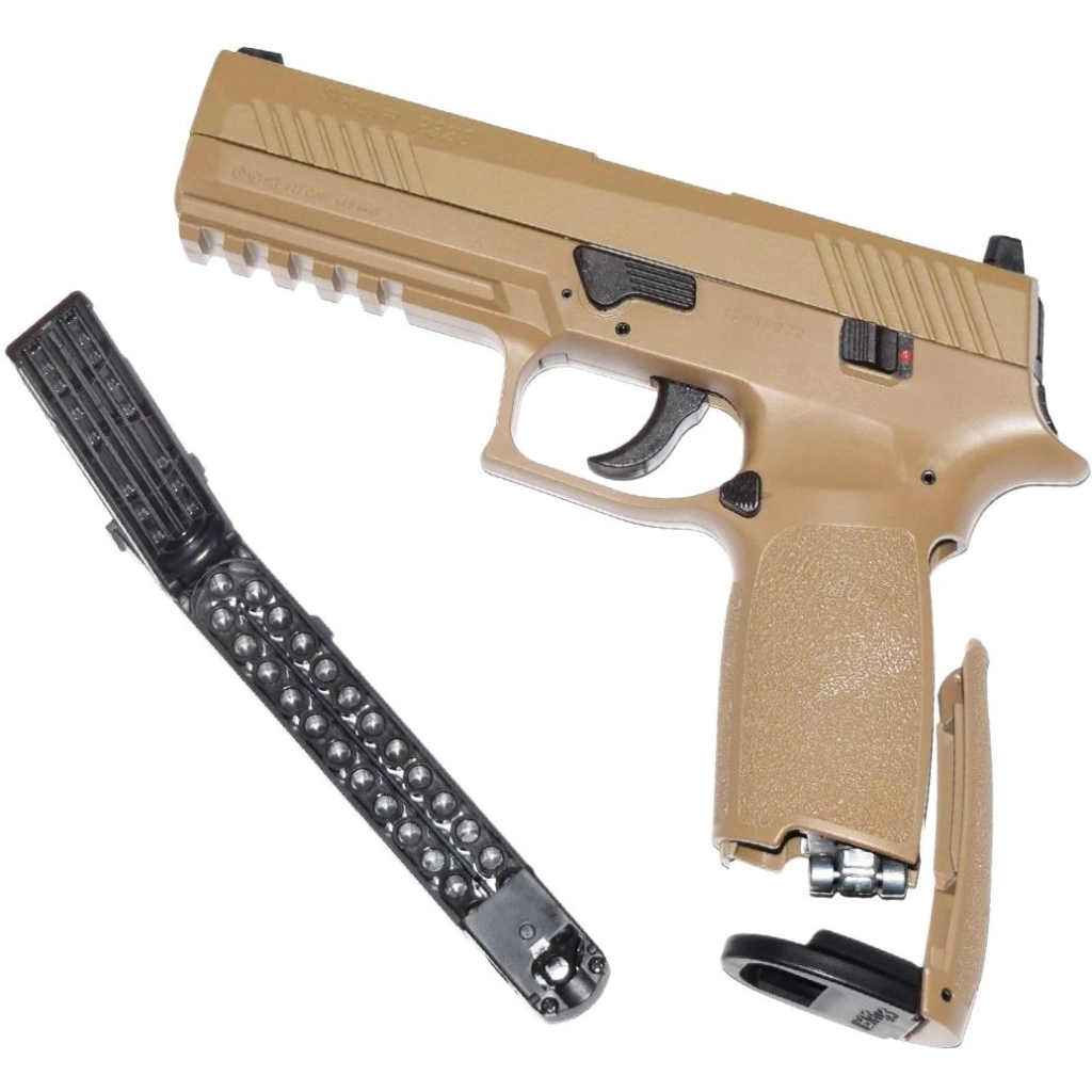 Пневматичний пістолет Sig Sauer P320 Coyot Tan (AIR-P320-177-30R-CYT) - зображення 6