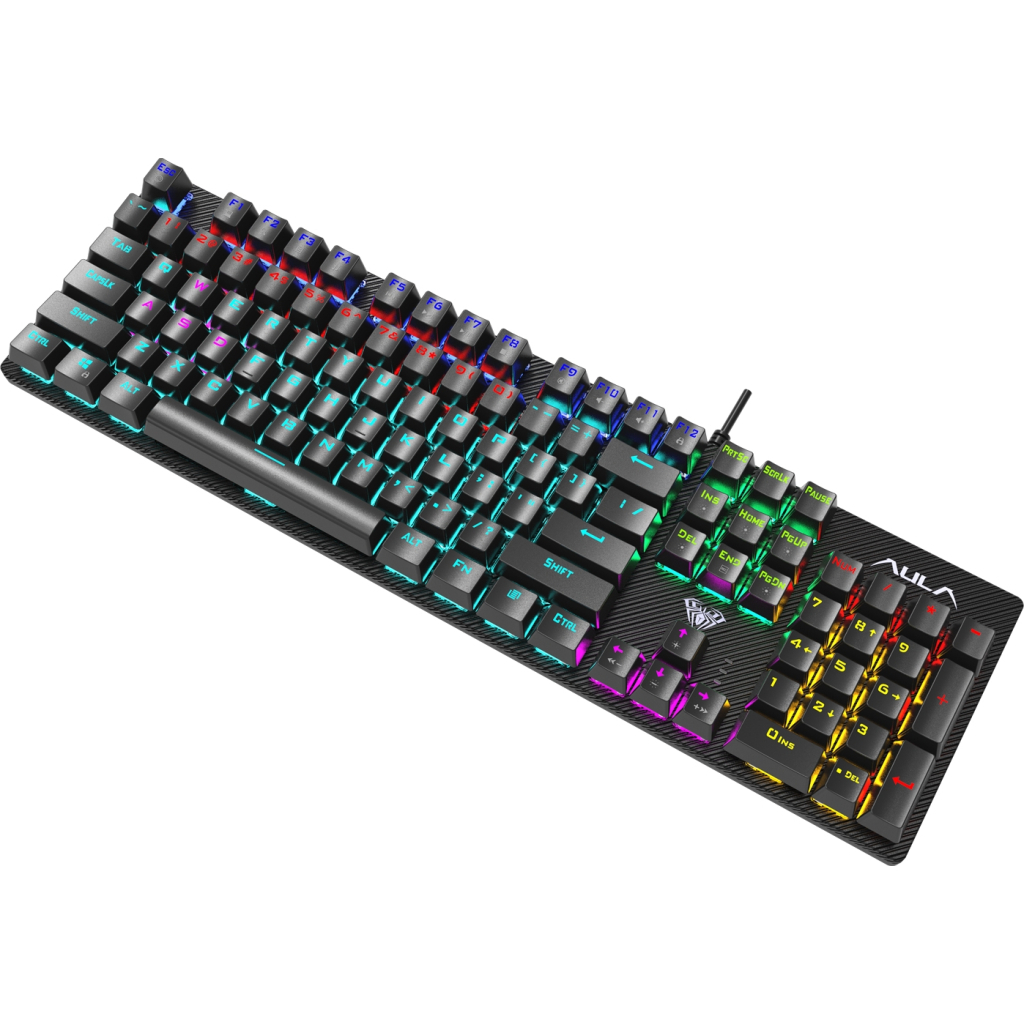 Клавіатура Aula S2022 Keycap KRGD Blue USB UA Black (6948391240527) - зображення 4