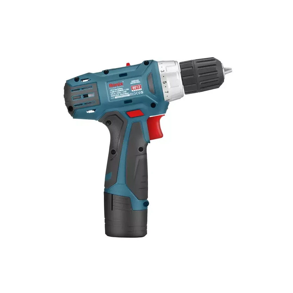 Шуруповерт Ronix акумуляторний 12В (8012) - зображення 3