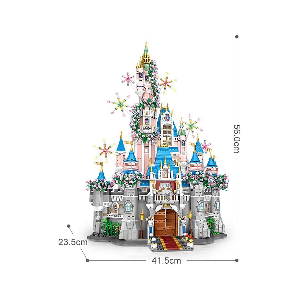 Конструктор LOZ mini Замок мрії без фігурок (1051) - зображення 8