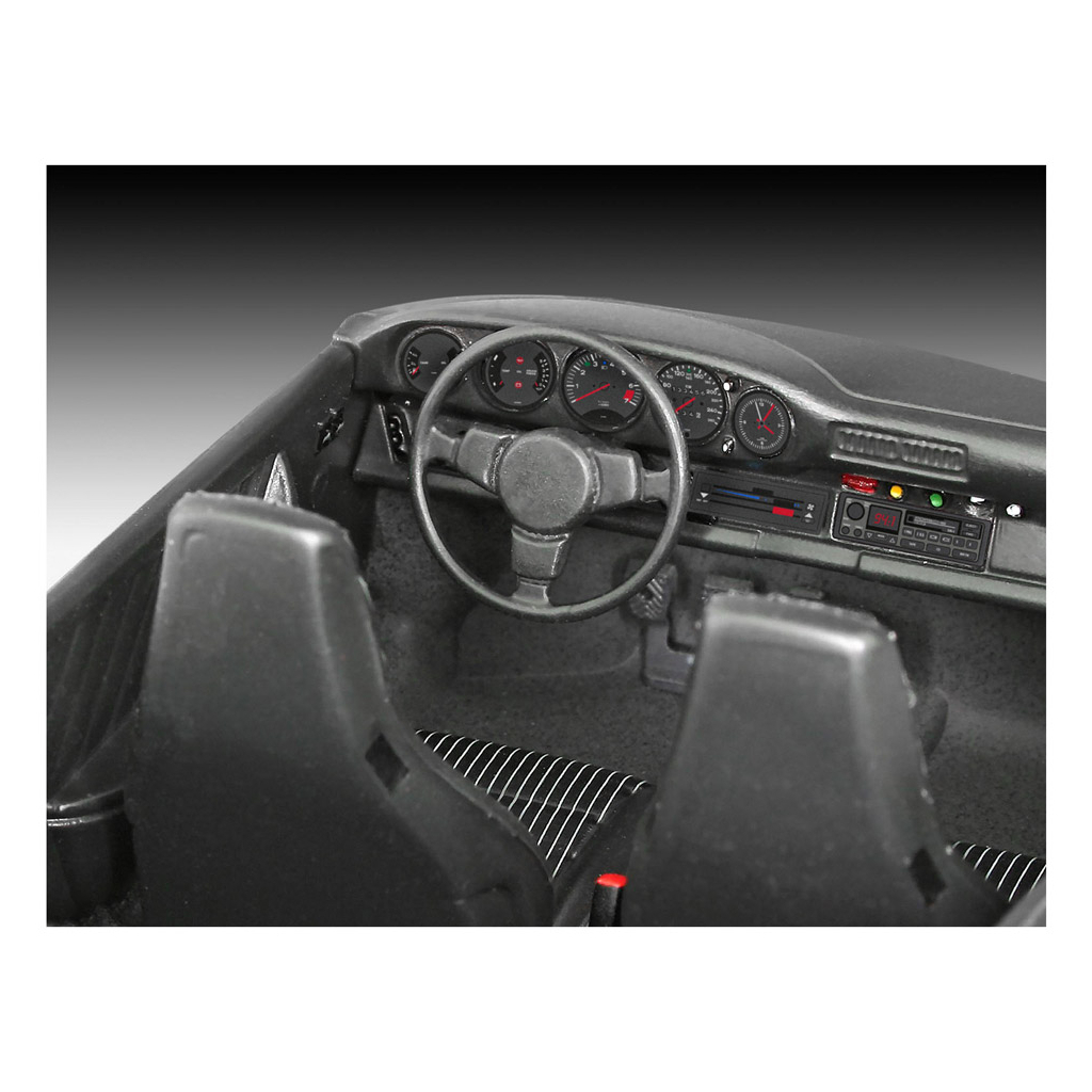 Збірна модель Revell Набір автомобіль Porsche 911 Carrera 3.2 Targa рівень 3 масштаб 1:24 (RVL-67689) - зображення 6