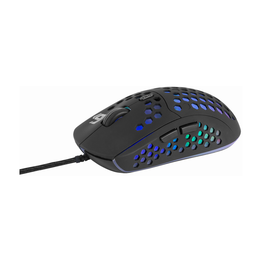 Мишка Gembird Ragnar RX400 USB RGB Black (MUSG-RAGNAR-RX400) - зображення 1