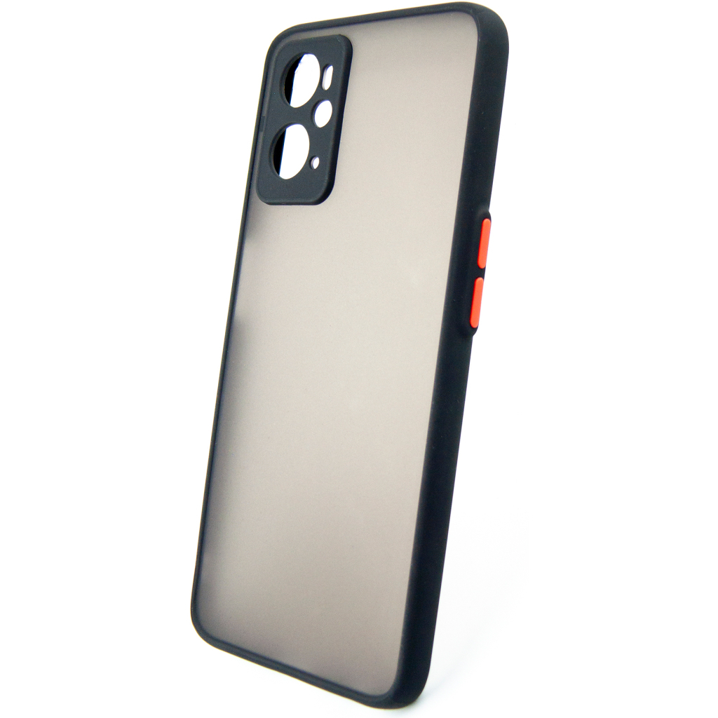 Чохол до мобільного телефона Dengos Matte OPPO A96 4g (black) (DG-TPU-MATT-112) - зображення 3