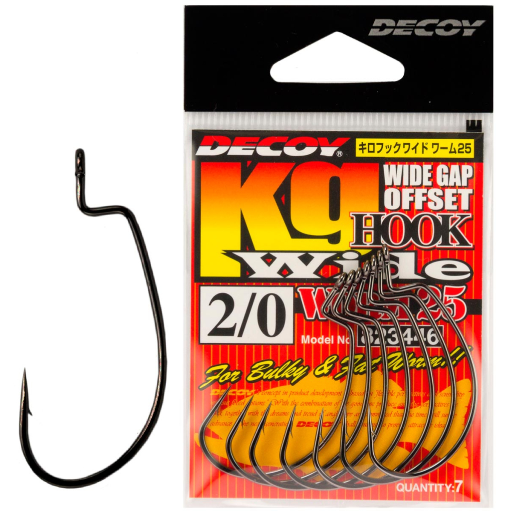 Гачок Decoy Worm25 Hook Wide 4/0 (5 шт/уп) (1562.02.75) - зображення 1