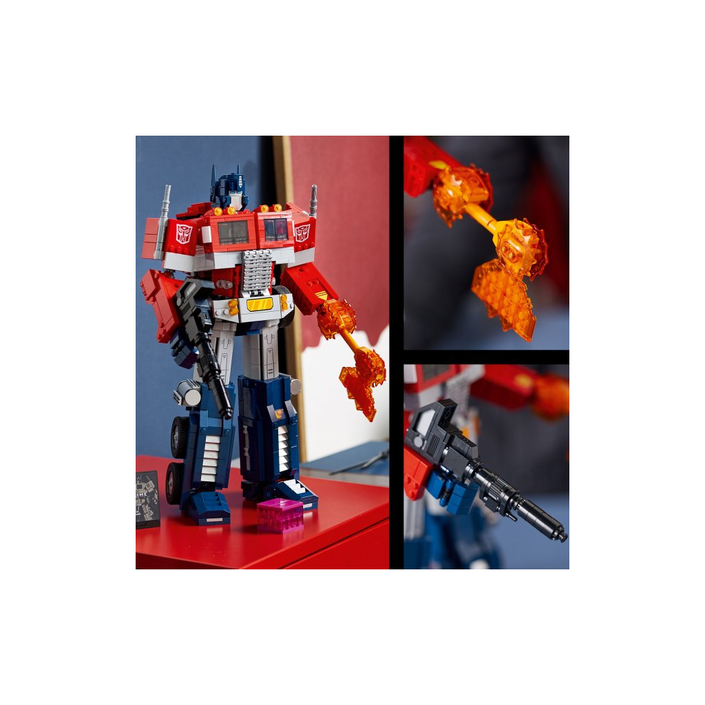 Конструктор LEGO Icons Optimus Prime 1508 деталей (10302) - зображення 4