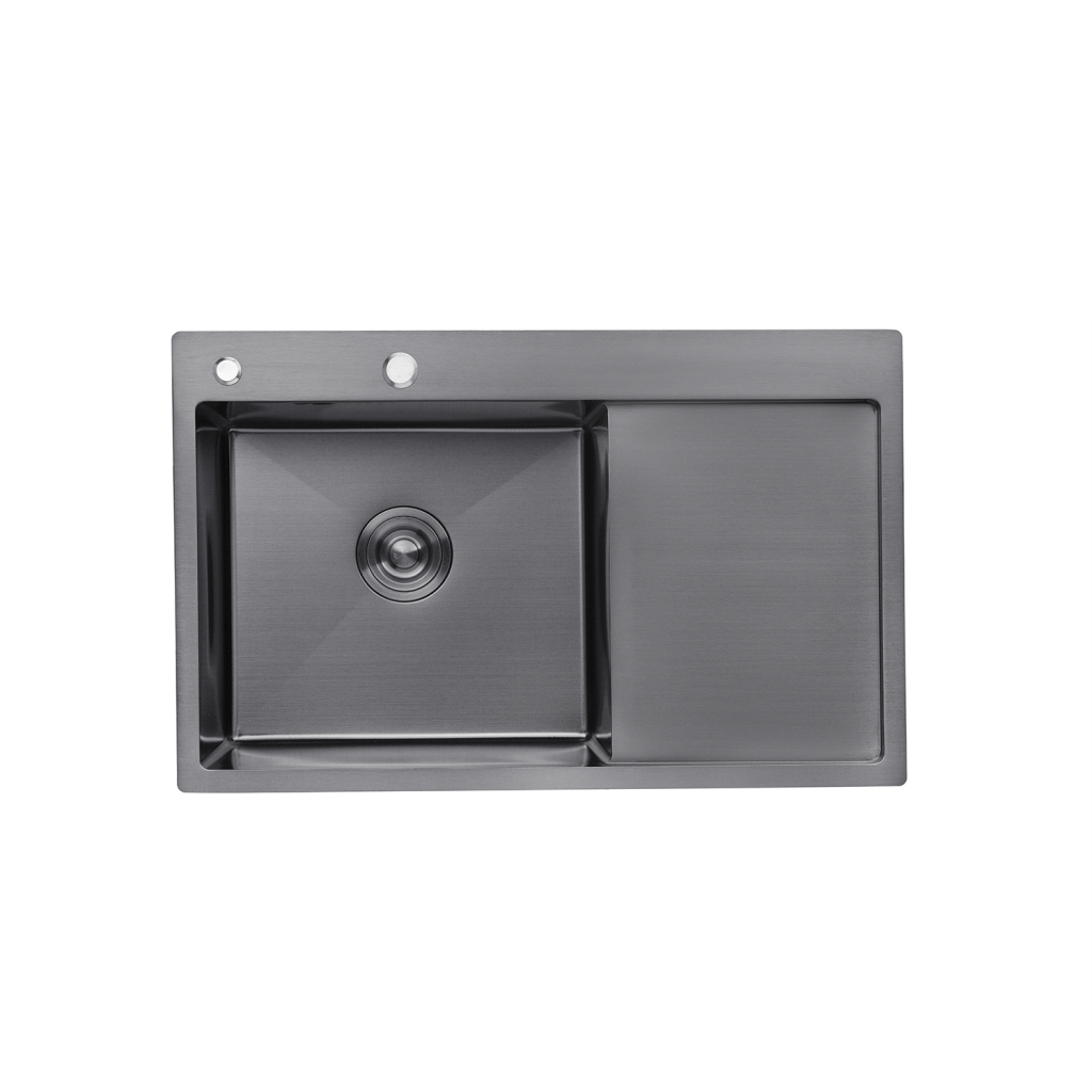 Мийка кухонна Kroner Schwarze-7849LHM (CV025278) - зображення 1