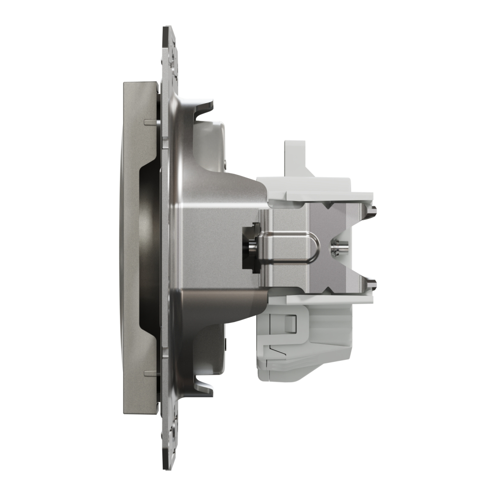 Розетка Schneider Electric ASFORA без заземлення бронза (EPH3000169) - изображение 4