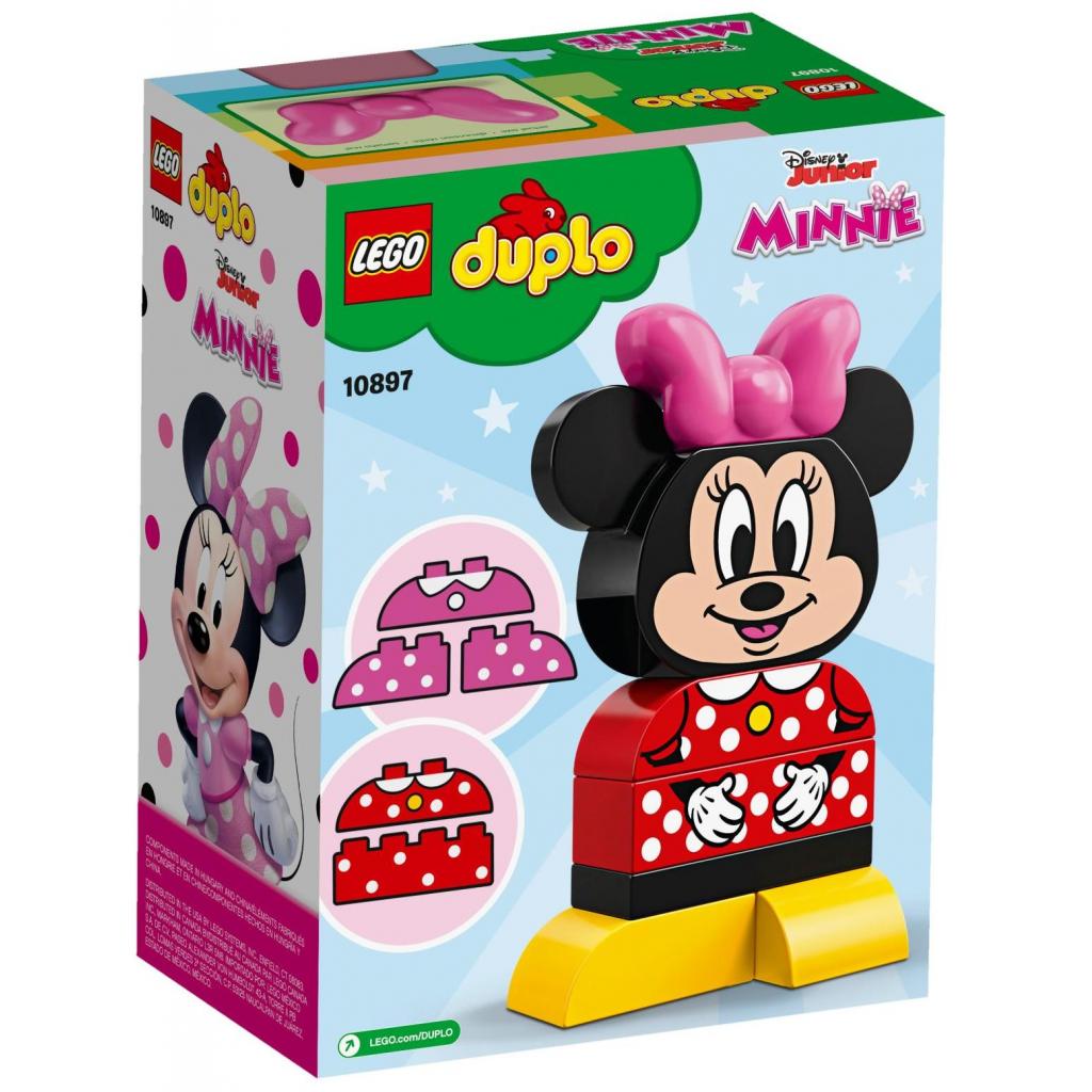 Конструктор LEGO DUPLO Моя перша складна Мінні 10 деталей (10897) - зображення 5