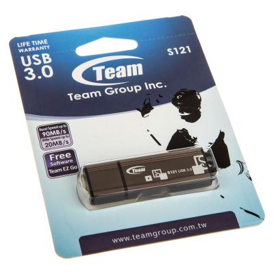 USB флеш накопичувач Team 16GB S121 Brown USB 3.0 (TS12116GN01) - зображення 4