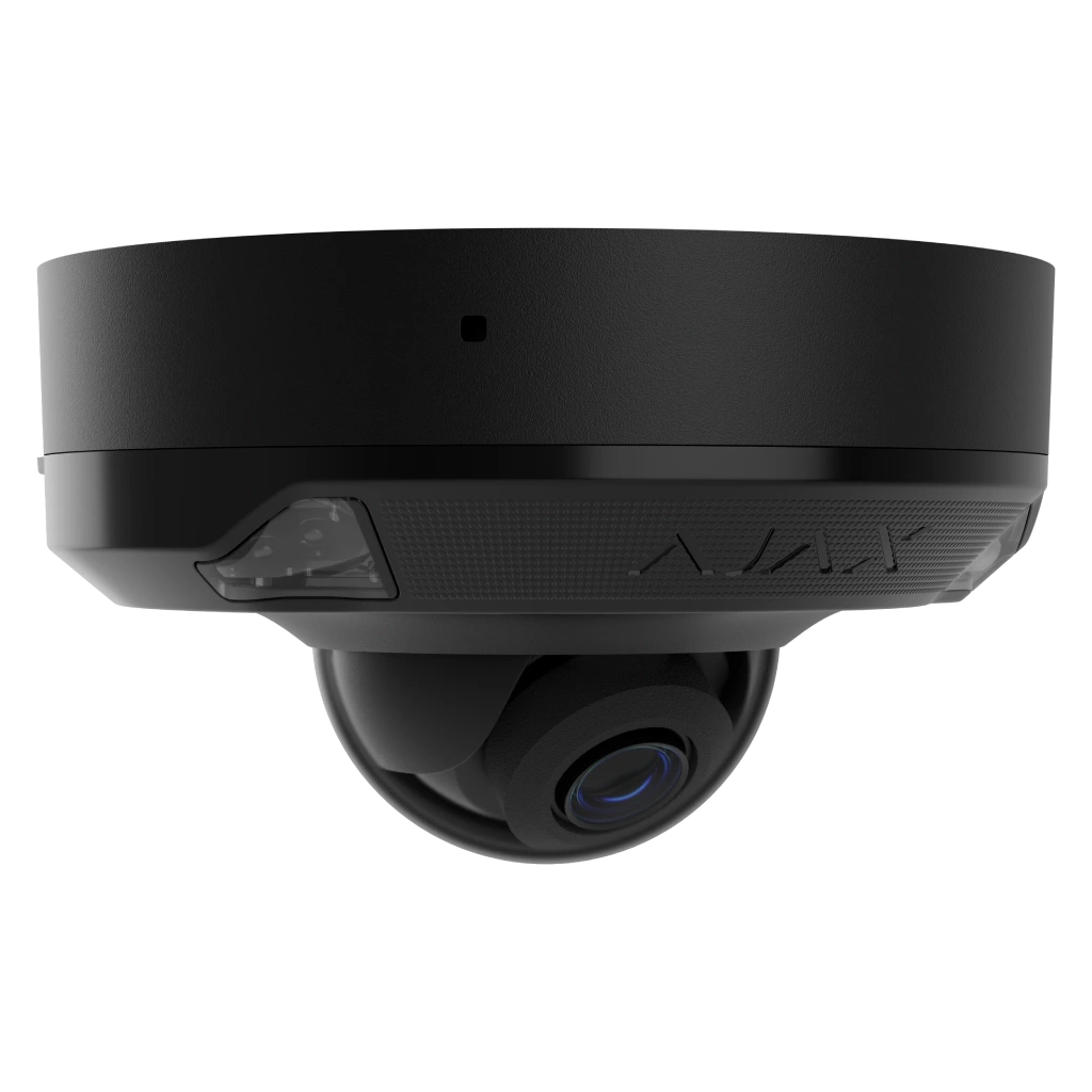 Камера відеоспостереження Ajax DomeCam Mini HL (5/2.8) black - зображення 4