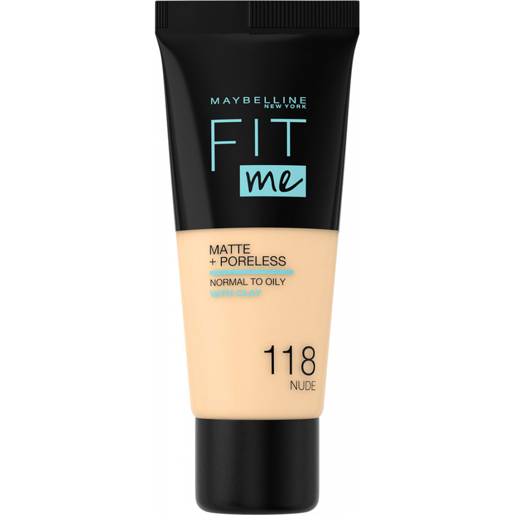 Тональний крем Maybelline New York Fit Me Matte + Poreless 118 - Nude 30 мл (3600531369392) - зображення 1