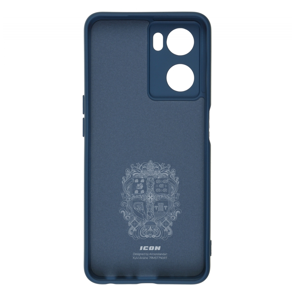 Чохол до мобільного телефона Armorstandart ICON Case OPPO A57s 4G Camera cover Dark Blue (ARM68119) - зображення 2