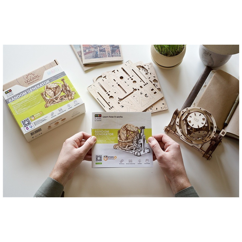 Конструктор Ugears STEM-модель Рандомайзер (6337281) - зображення 12