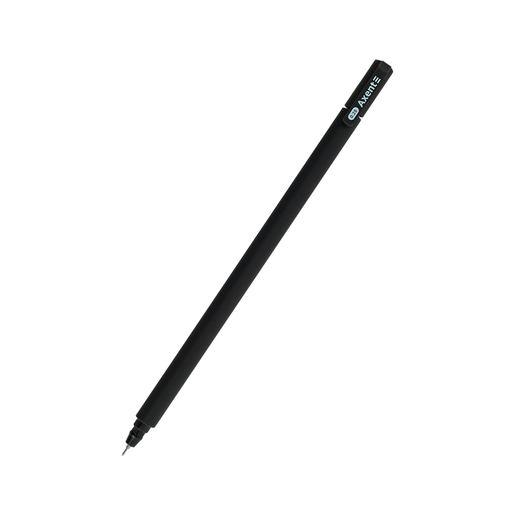 Ручка гелева Axent Ultraline 0,28 мм, чорний (AG1120-01-A) - зображення 1