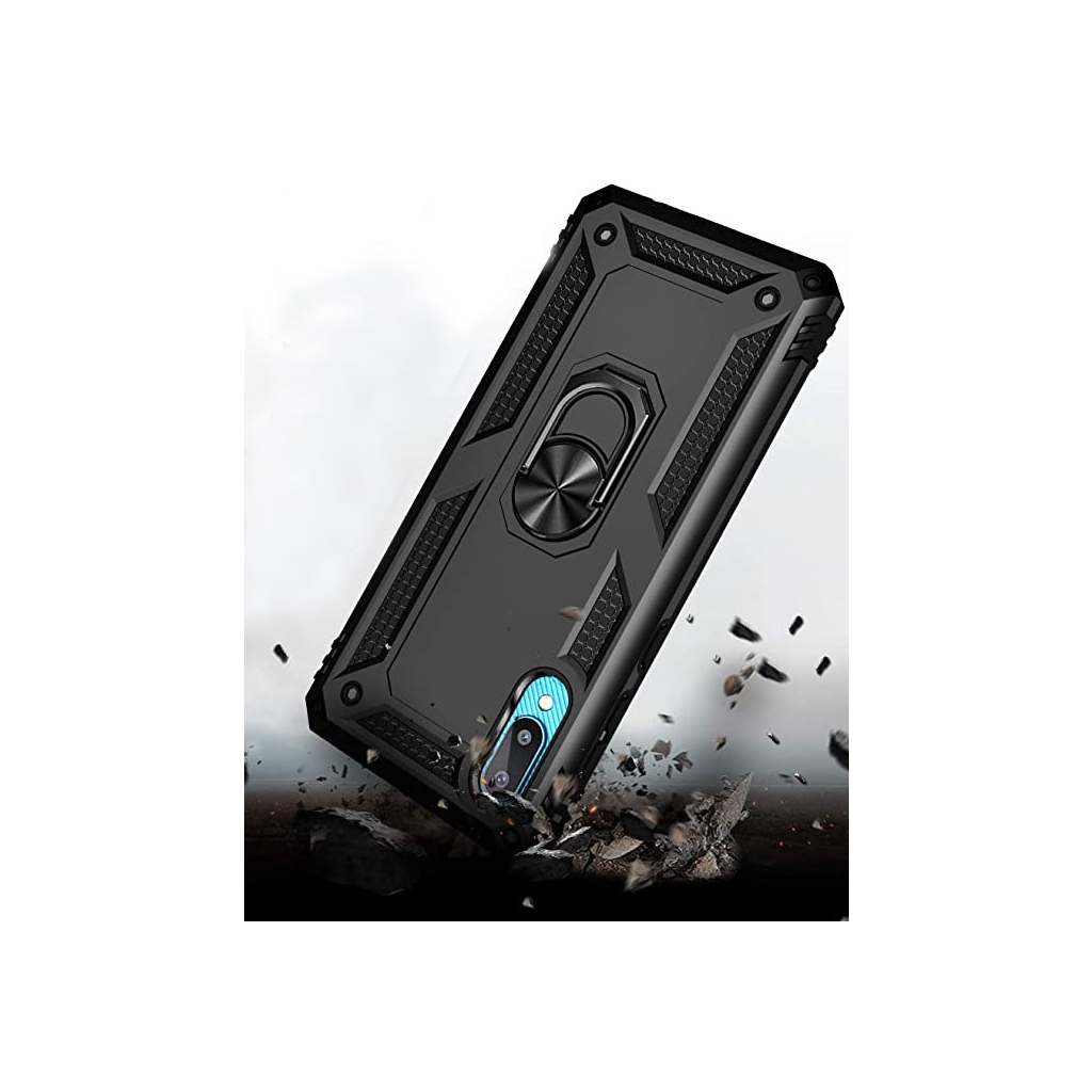 Чохол до мобільного телефона BeCover Military Samsung Galaxy A02 SM-A022 / M02 SM-M022 Black (706640) - зображення 4