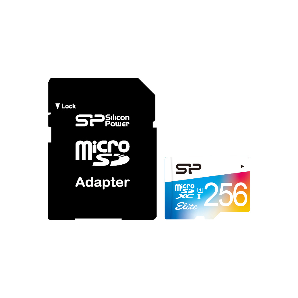 Карта пам'яті Silicon Power 256Gb microSDXC class 10 UHS-I U1 (SP256GBSTXBU1V10SP) - зображення 2
