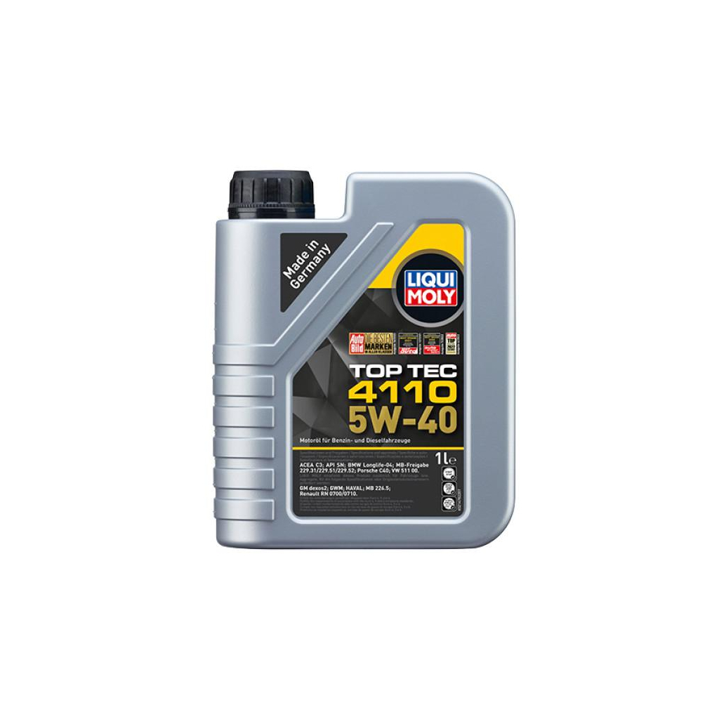 Моторна олива Liqui Moly Top Tec 4110 SAE 5W-40 1л. (21478) - зображення 1
