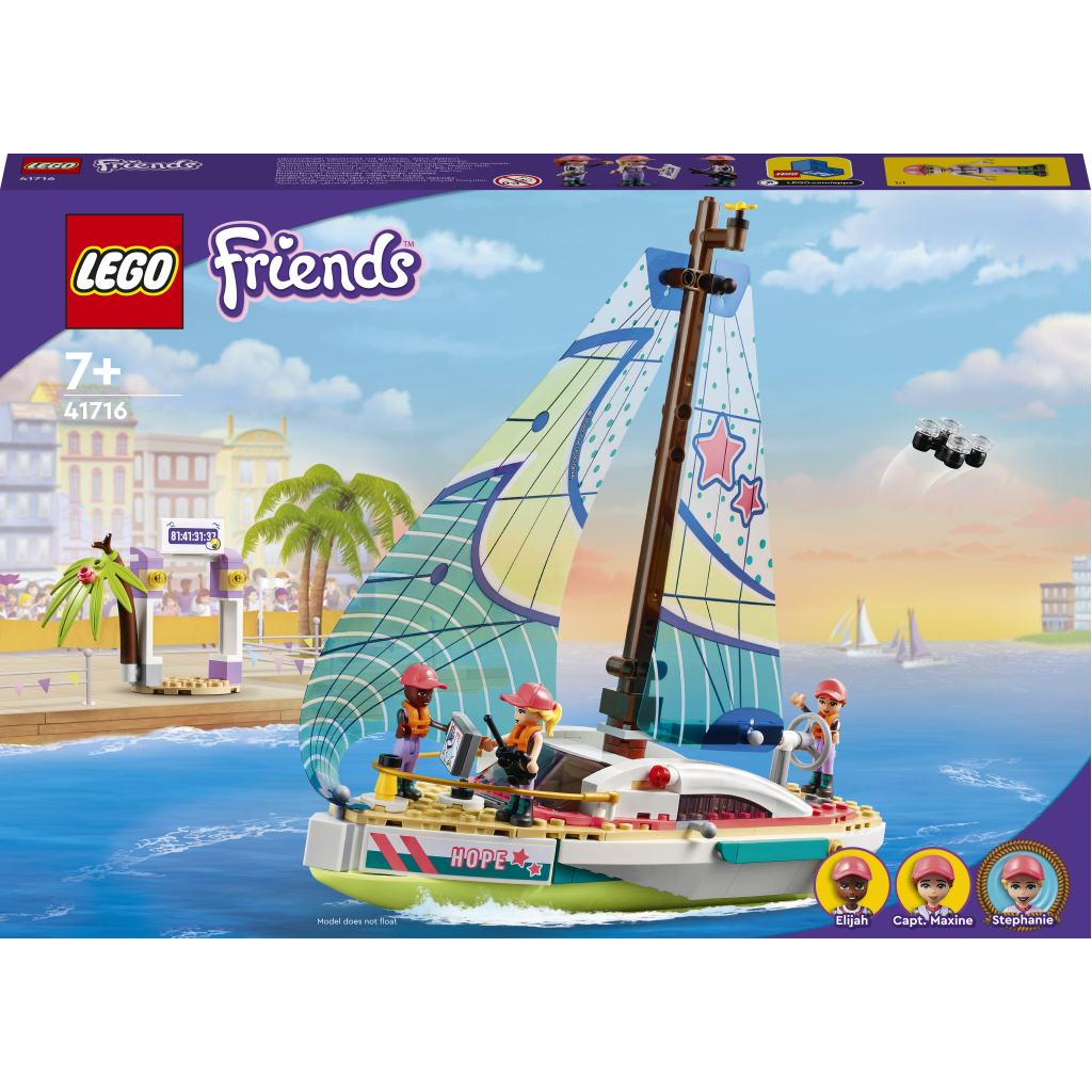 Конструктор LEGO Friends Пригоди Стефані на вітрильному човні 304 деталі (41716) - зображення 1