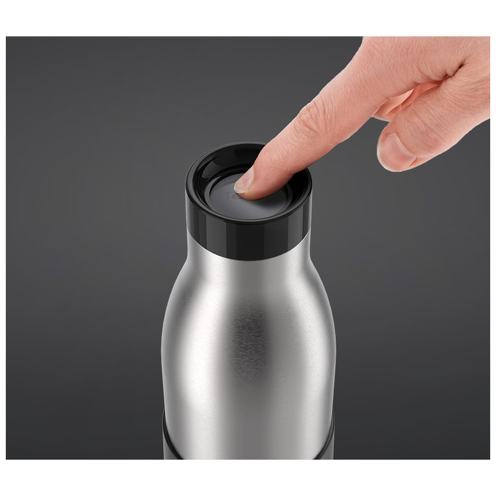 Термос Tefal Bludrop soft touch, 500мл, нержавіюча сталь, графітовий (N3110510) - picture 5