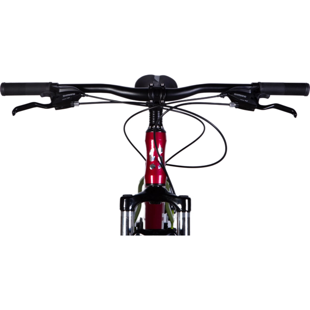 Велосипед Space 27.5" Phaeton AM DD рама-17" Al зелено-рожевий 2025 (OPS-SP-27.5-033) - зображення 4