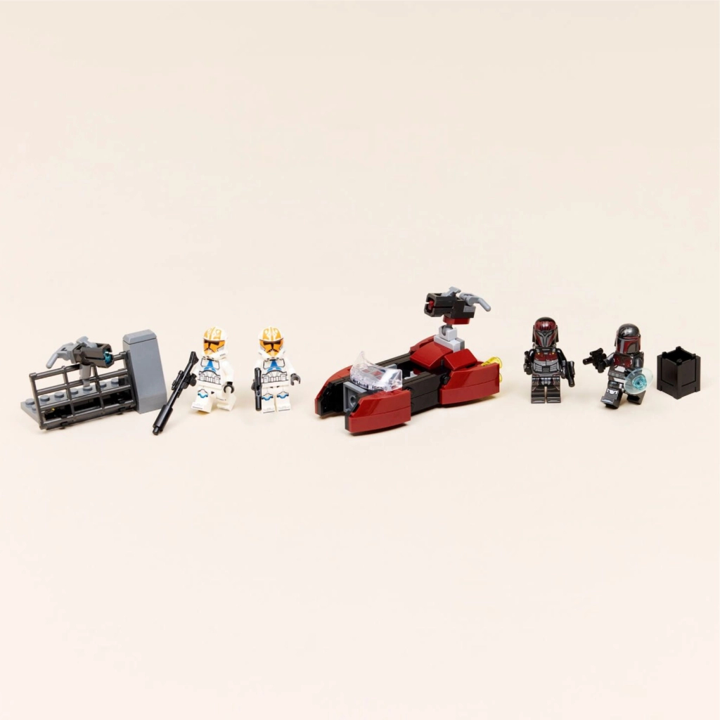 Конструктор LEGO Star Wars Бойовий комплект «Облога Мандалора» (75449) - зображення 9