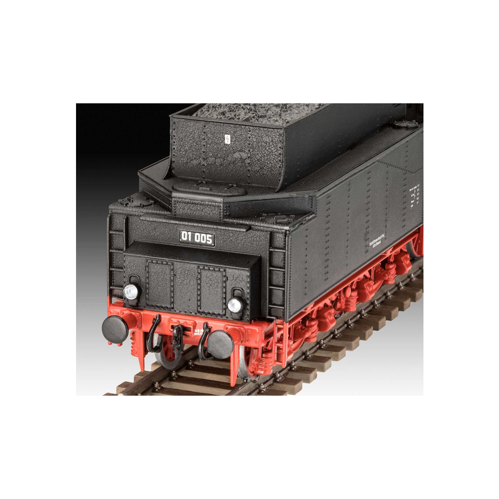 Збірна модель Revell Експрес локомотив BR01 з тендером 2'2 T32 рівень 4,1:87 (RVL-02172) - зображення 7