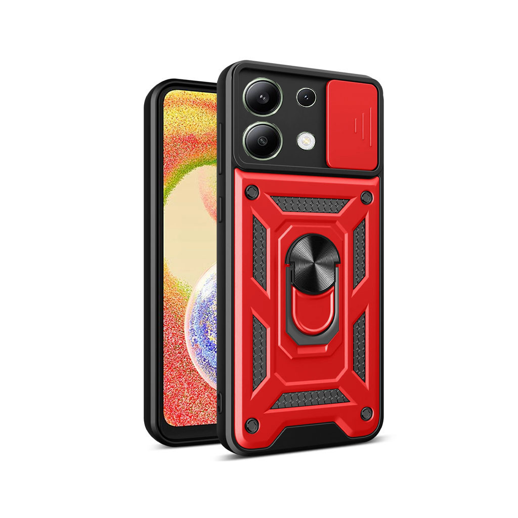 Чохол до мобільного телефона BeCover Military Xiaomi Redmi Note 13 4G Red (710692) - зображення 6