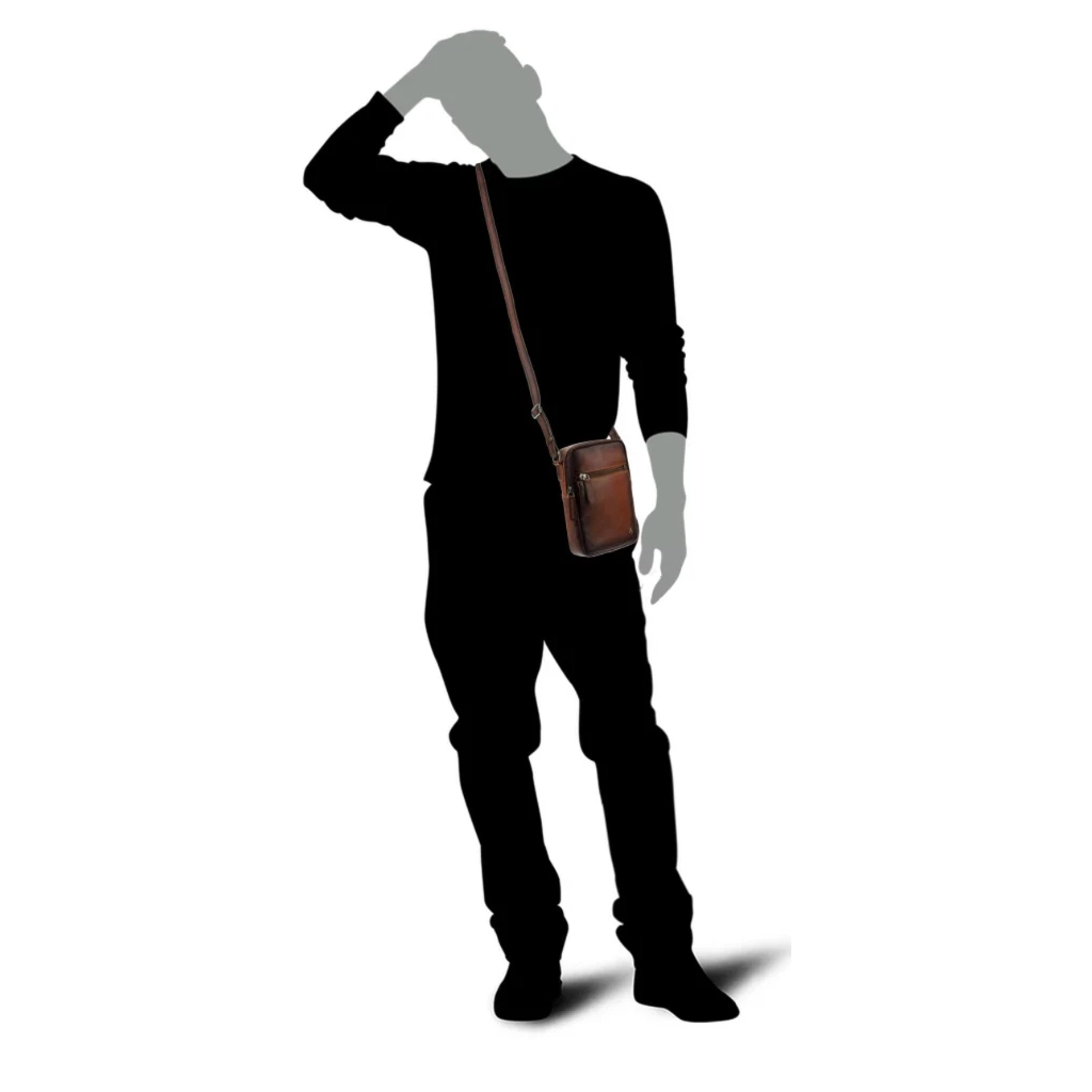 Сумка Visconti AT43 Gianni Burnish Tan (AT43 B/TAN) - зображення 9