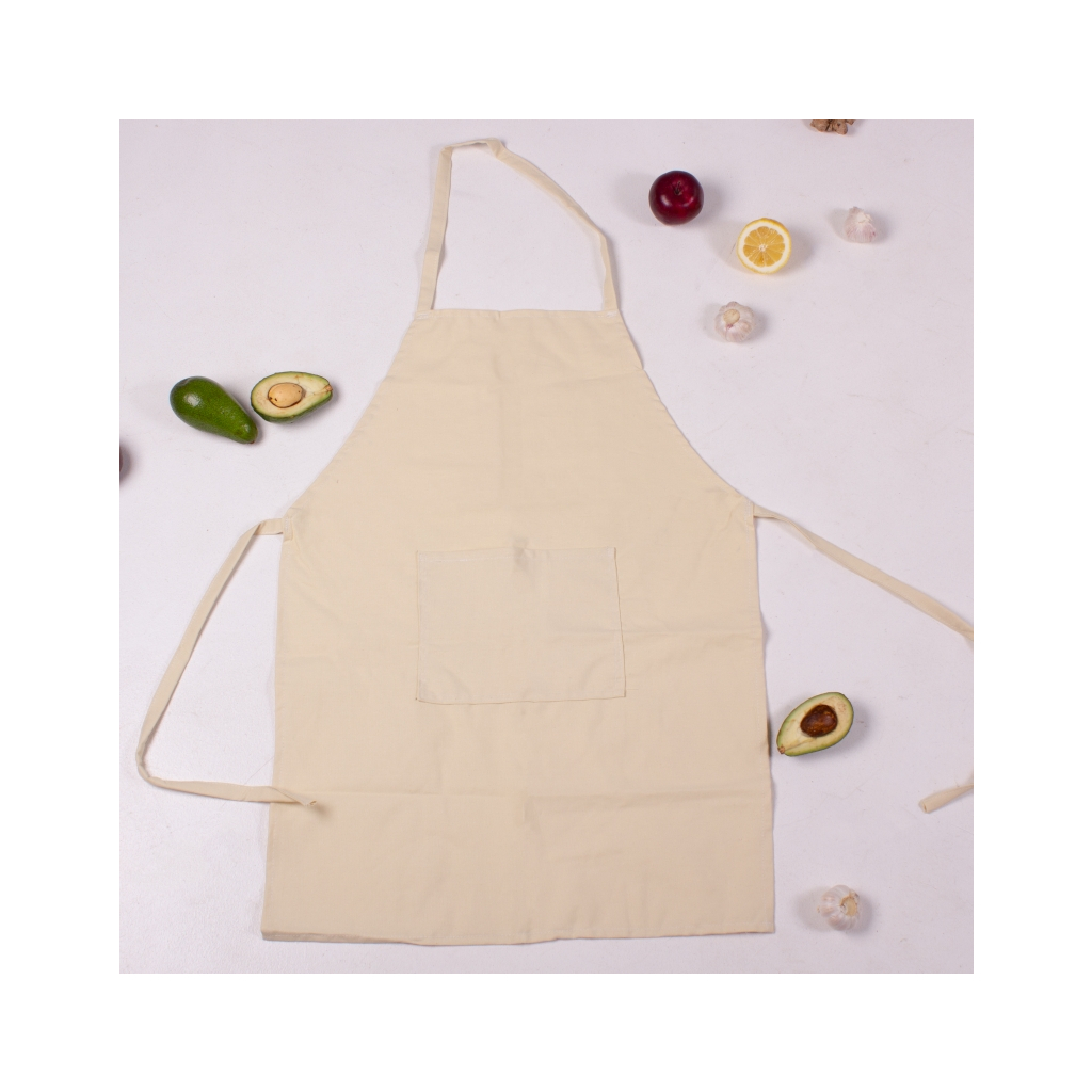 Фартух MirSon рогожа/напівпанама №204 - Creamy (2200006753957) - зображення 2