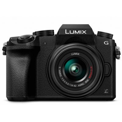 Цифровий фотоапарат Panasonic DMC-G7 Kit 14-42mm Black (DMC-G7KEE-K) - зображення 2