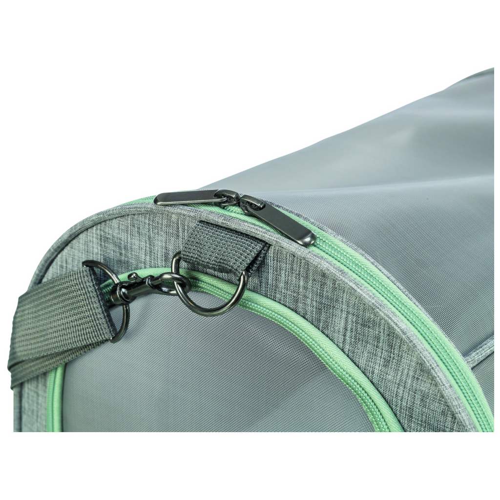 Переноска для тварин Trixie Dillon 33х32х54 см Сіро-м'ятна (4047974289082) - зображення 7