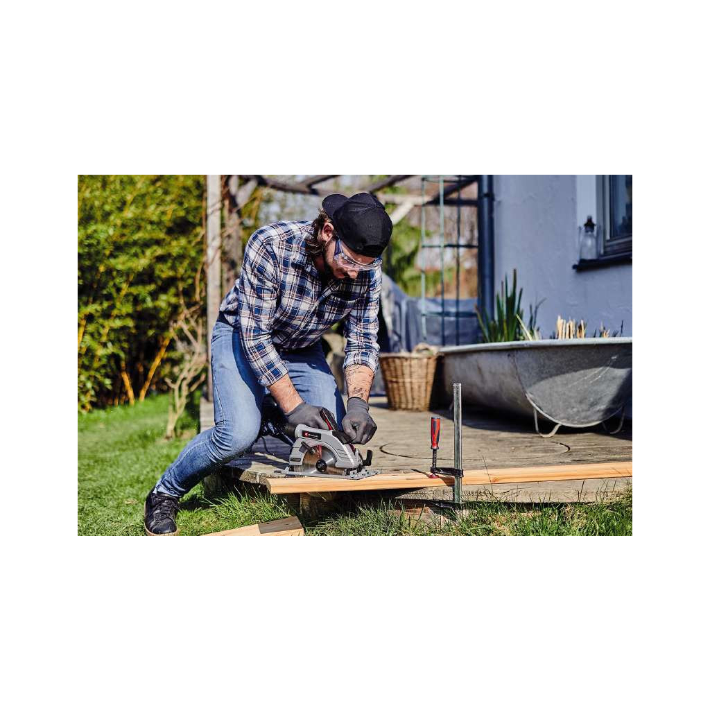 Дискова пила Einhell TE-CS 18/190 Li BL - Solo акум., PXC, 18В, диск 190х20 мм (без АКБ та ЗП) (4331210) - изображение 9