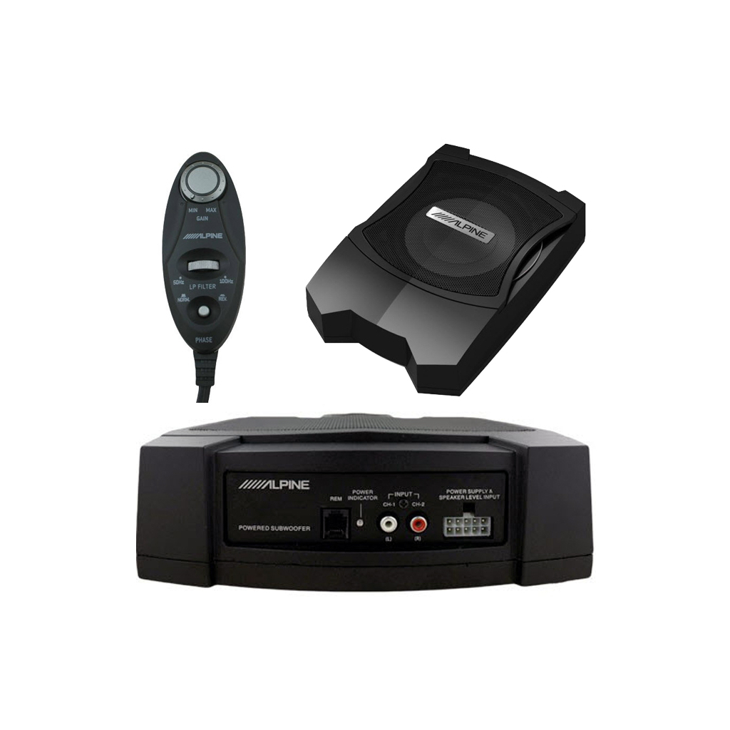 Активний сабвуфер Alpine PWE-V80 - зображення 1