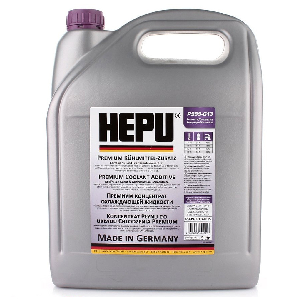 Антифриз HEPU G13 5л purple (P999-G13-005) - зображення 1