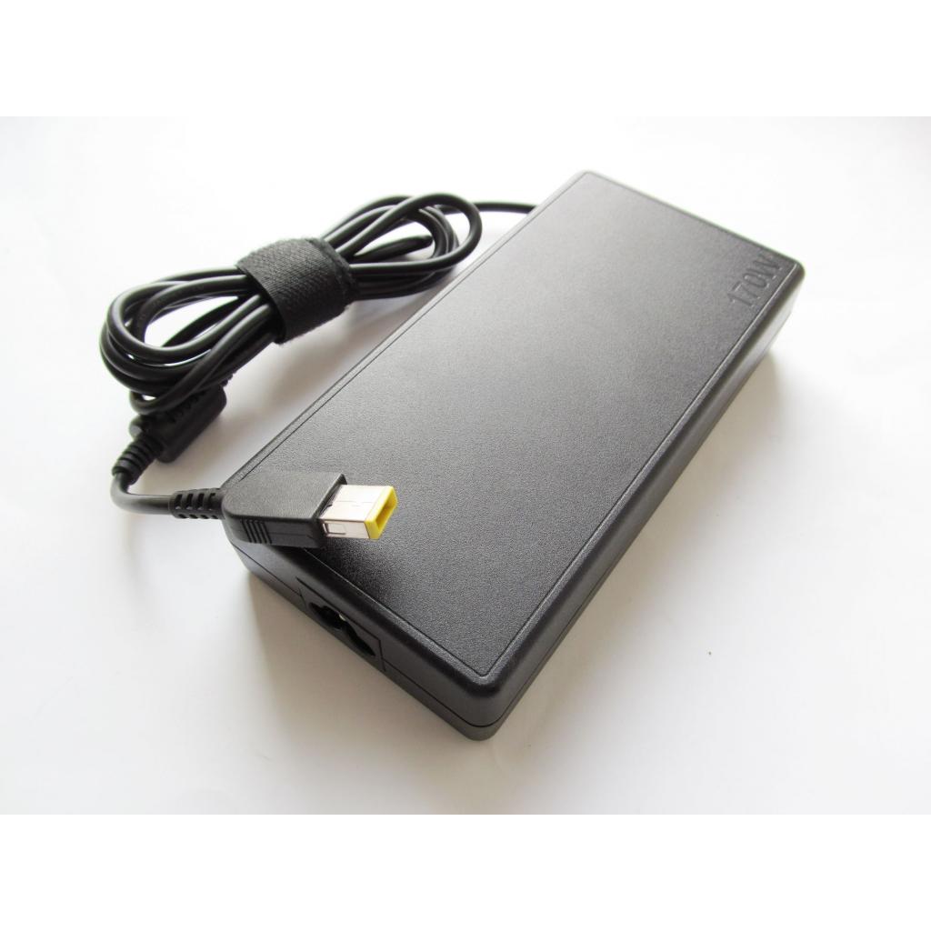 Блок живлення до ноутбуку Lenovo 170W 20V, 8.50A, Rectangular Connector (pin inside) Slim (A40274) - зображення 2