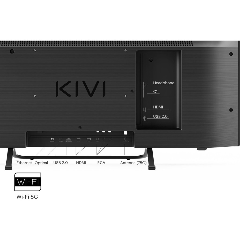 Телевізор Kivi 32F760QB - зображення 7