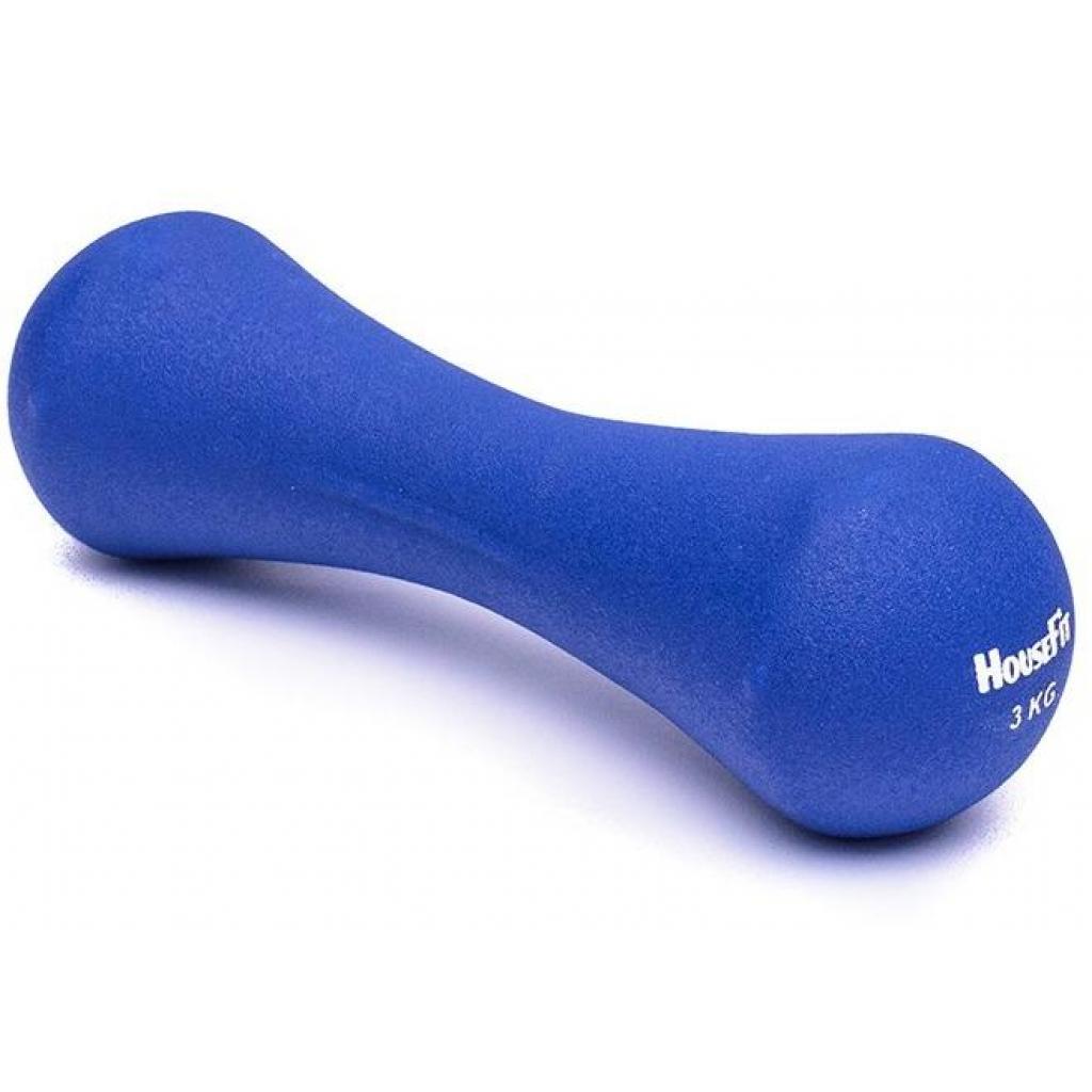 Гантель HouseFit неопренова 3 кг (DD 64183) - зображення 1