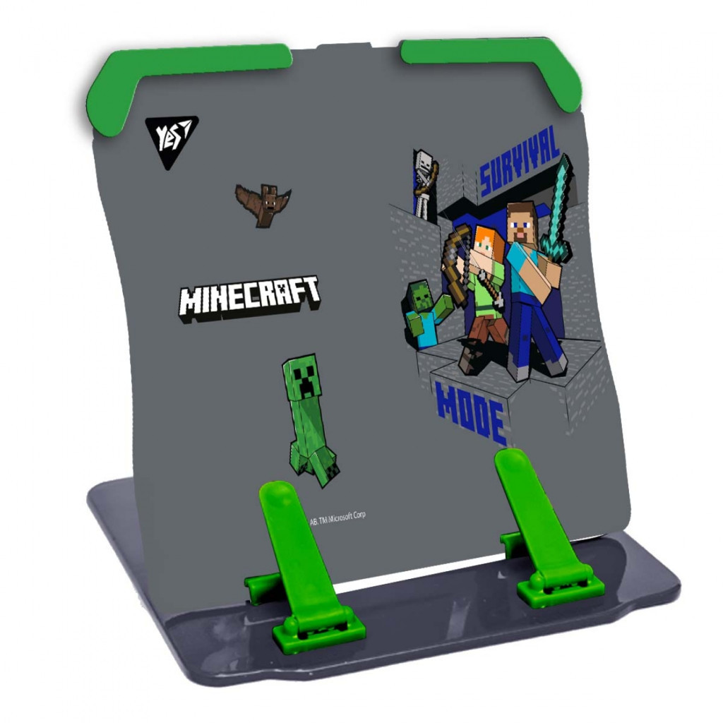 Підставка для книг Yes А4 Minecraft пластик (470491) - зображення 1
