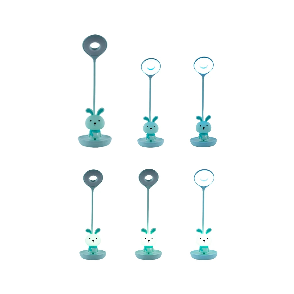 Настільна лампа Kite Bunny LED з акумулятором, зелена (K24-492-1-4) - зображення 5