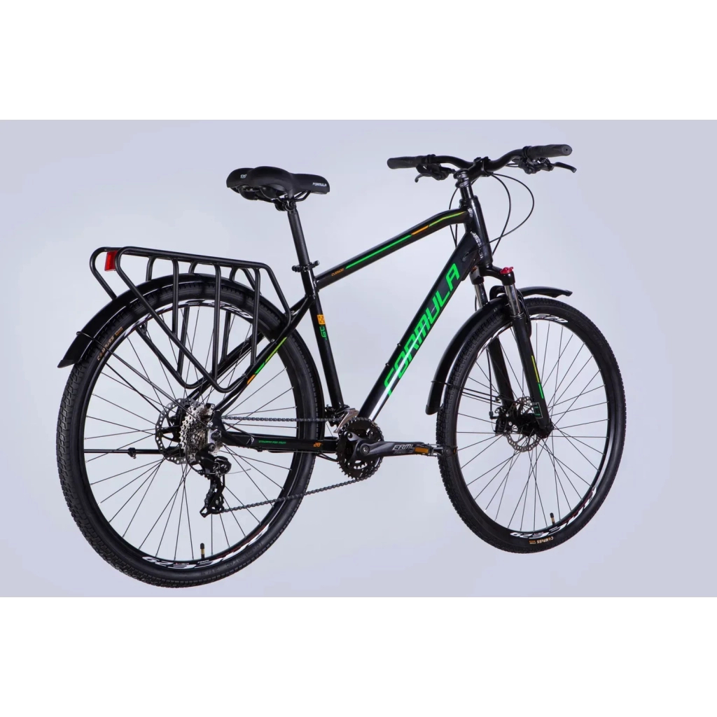 Велосипед Formula 28" CURSOR MAN DD рама-19" AL 2025 чорно-зелений (OPS-FR-28-043) - зображення 3