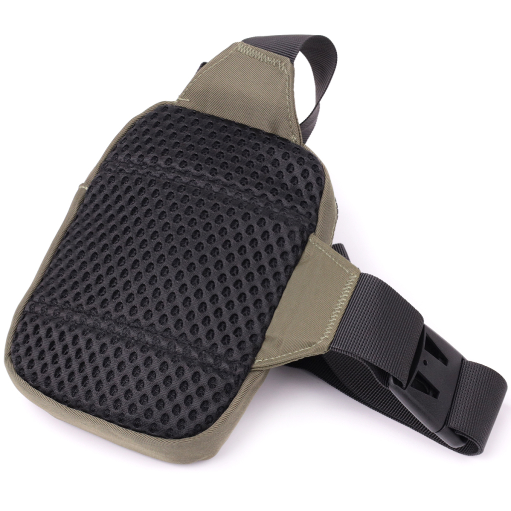 Сумка Vintage Слінг для подорожей з текстилю Зелена (22871) - зображення 2