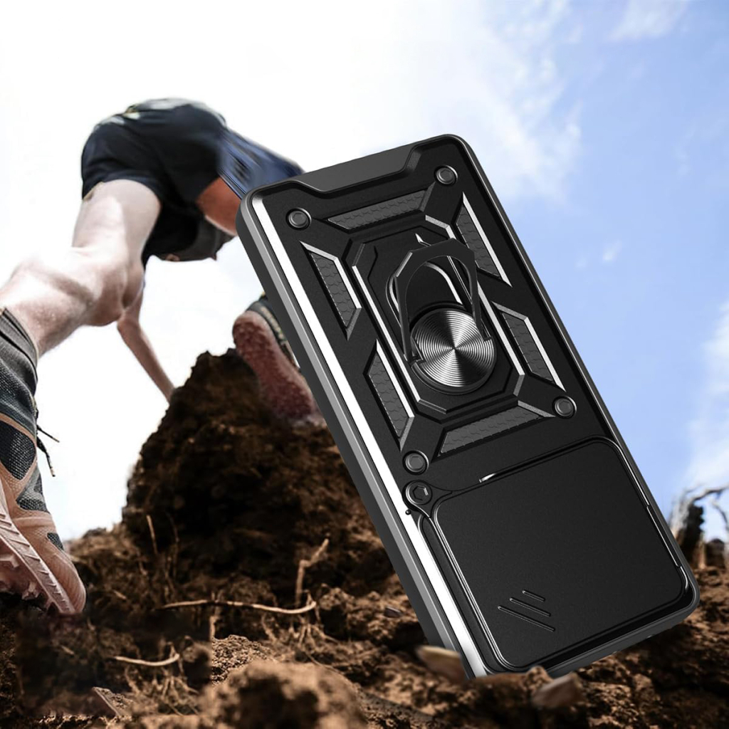 Чохол до мобільного телефона BeCover Military ZTE Blade A75 5G Black (713551) - зображення 3