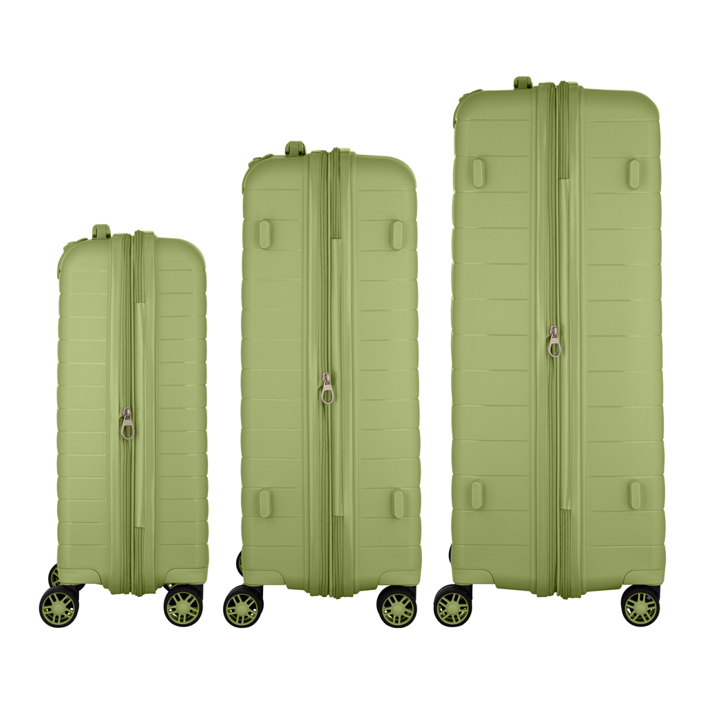 Набір валіз 2E Aero (L+M+S), оливково-зелені (2E-SPP-AERO-SET3-MG) - зображення 6