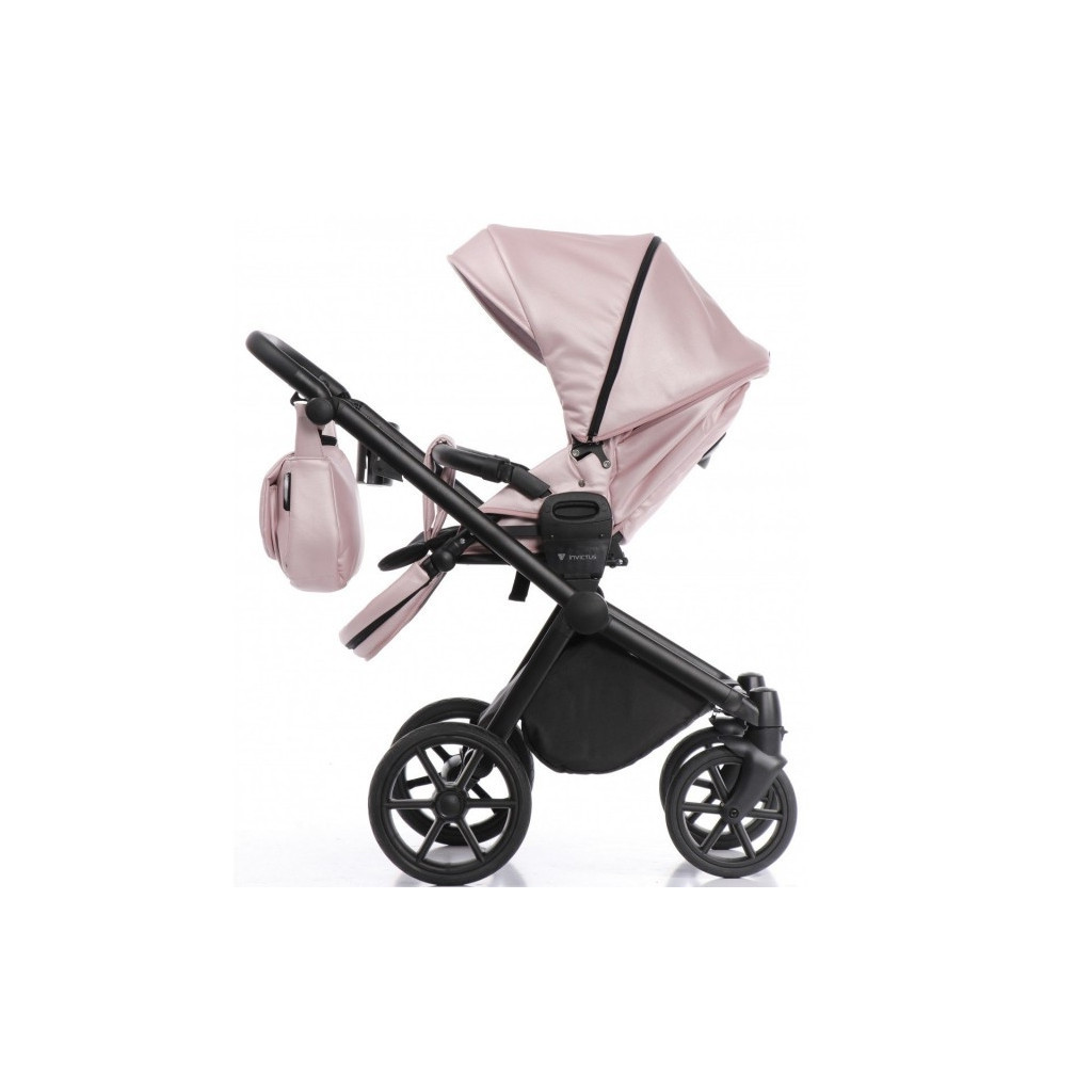 Коляска Invictus 2 в 1 V-Dream Lux Rose Black (71403) - зображення 4