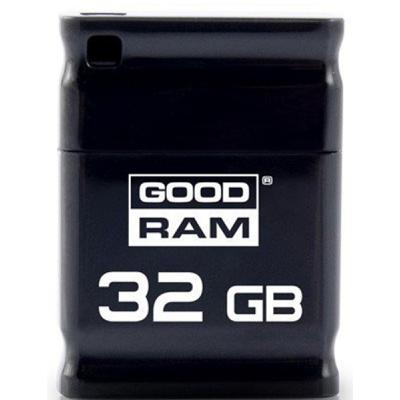 USB флеш накопичувач Goodram 32GB Piccolo Black USB 2.0 (UPI2-0320K0R11) - зображення 1