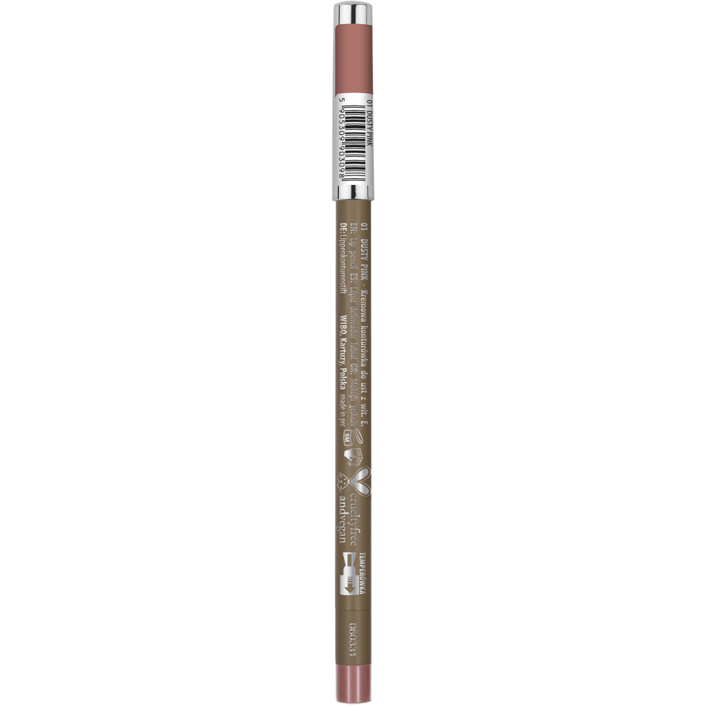 Олівець для губ NAM Comfy Lip Pencil 01 - Dusty Pink (5905309903098) - изображение 2