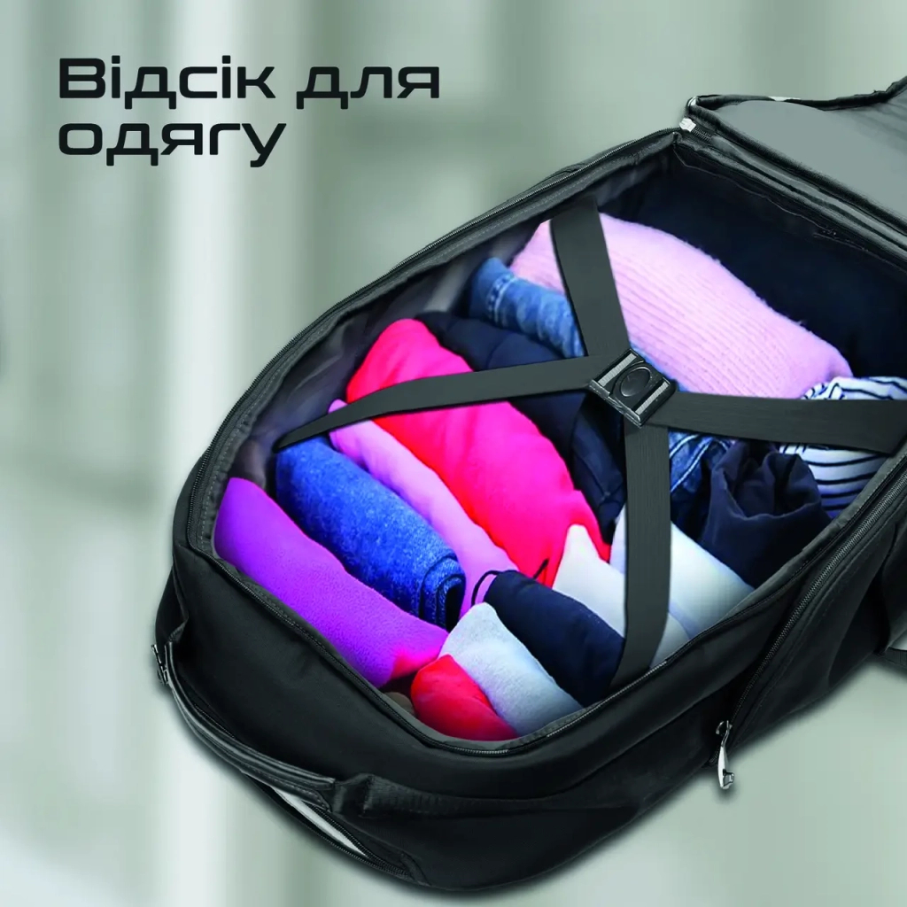 Рюкзак для ноутбука Promate 15.6" Rover-TR black + tablet pocket (crampack-tr.black) - зображення 7