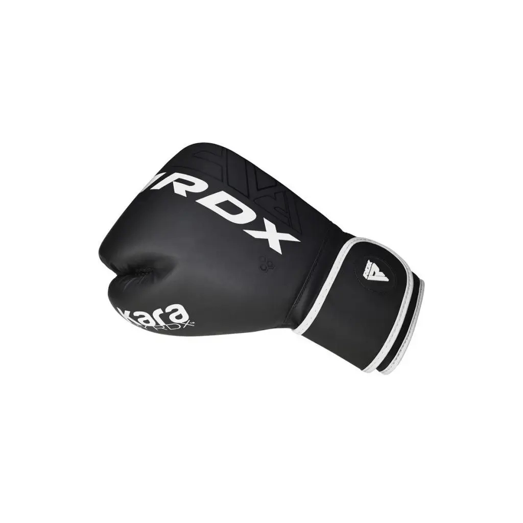 Боксерські рукавички RDX F6 Kara Matte White 16 унцій (BGR-F6MW-16OZ) - зображення 7